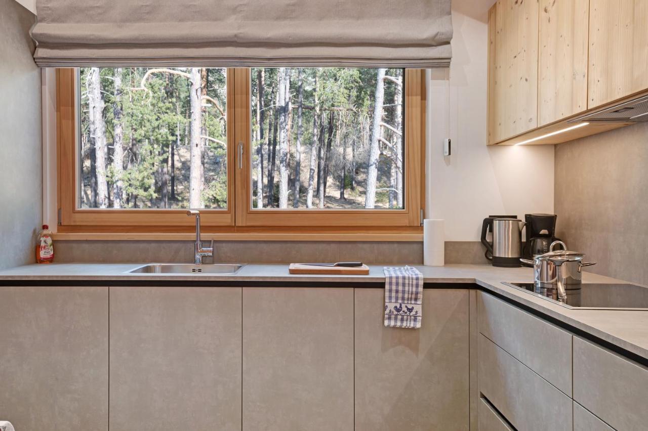 Les Ciases Chalets Dolomites Apt 5 San Vigilio Di Marebbe Exterior foto